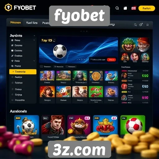 Explorando a interface do usuário no fyobet